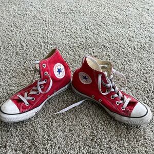 red high top CONVERSE
